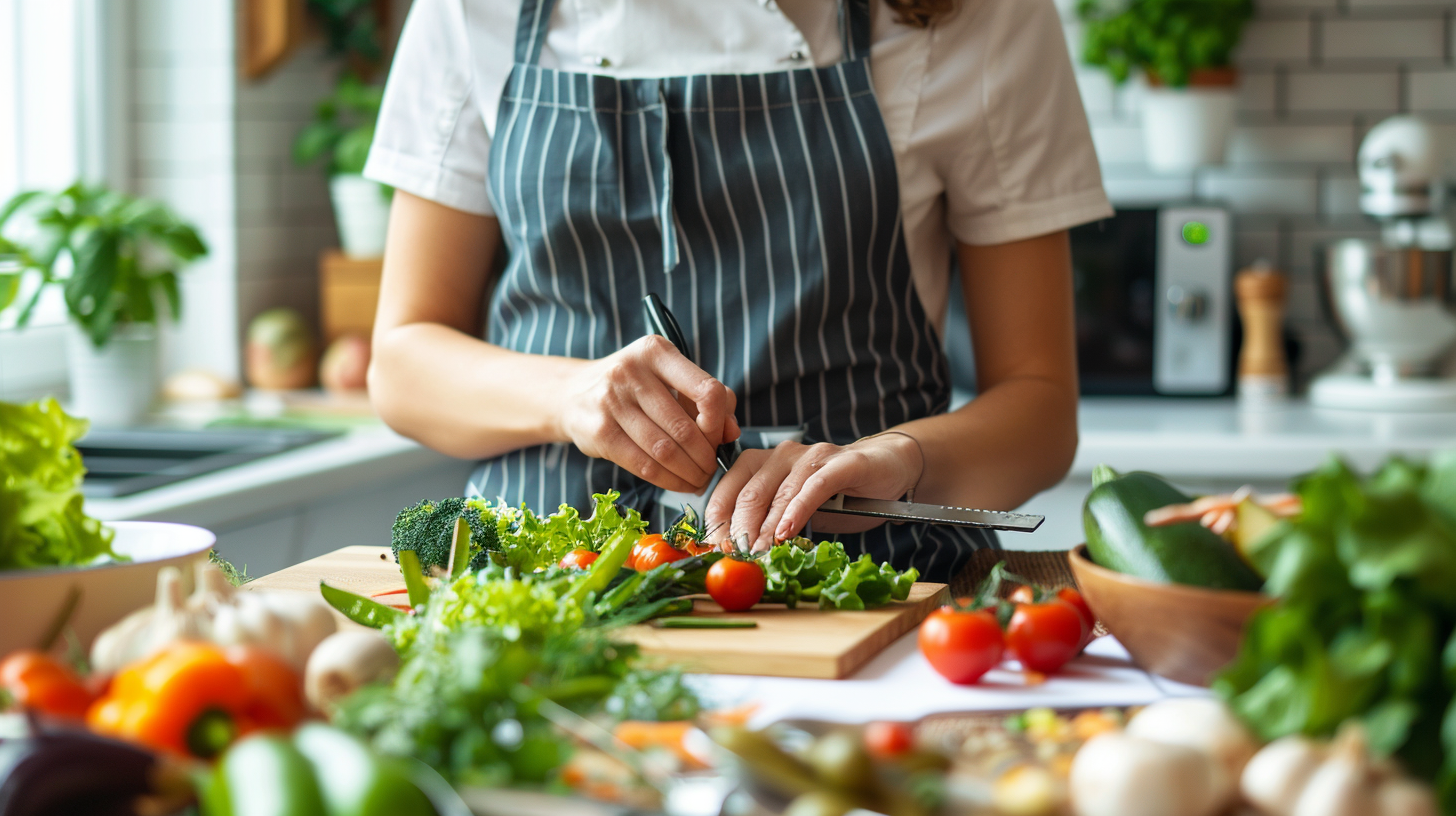 Щаслива родина за сніданком